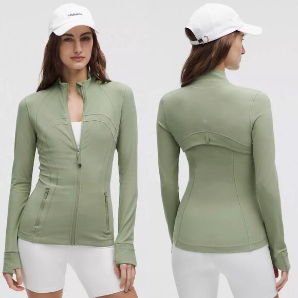lululemon athletica Jackets & Blazers - RARE NWT Lululemon Define Jacket Nulu in Desert Green Size 8